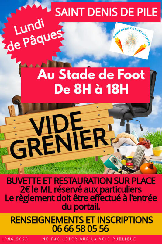 Vide-grenier du lundi de pâques