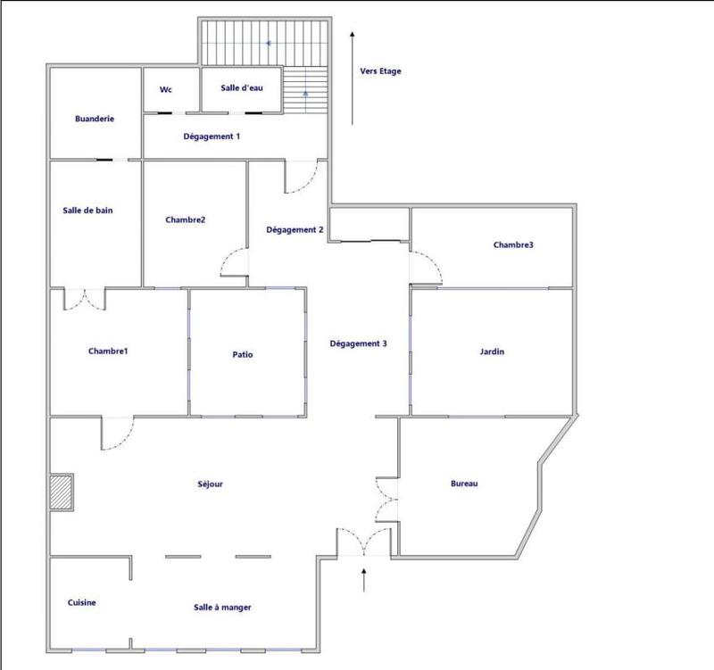 Appartement - 198 m² - 6 pièces