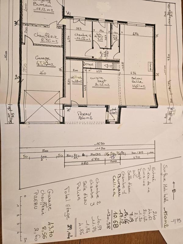 Maison - 150 m² - 5 pièces