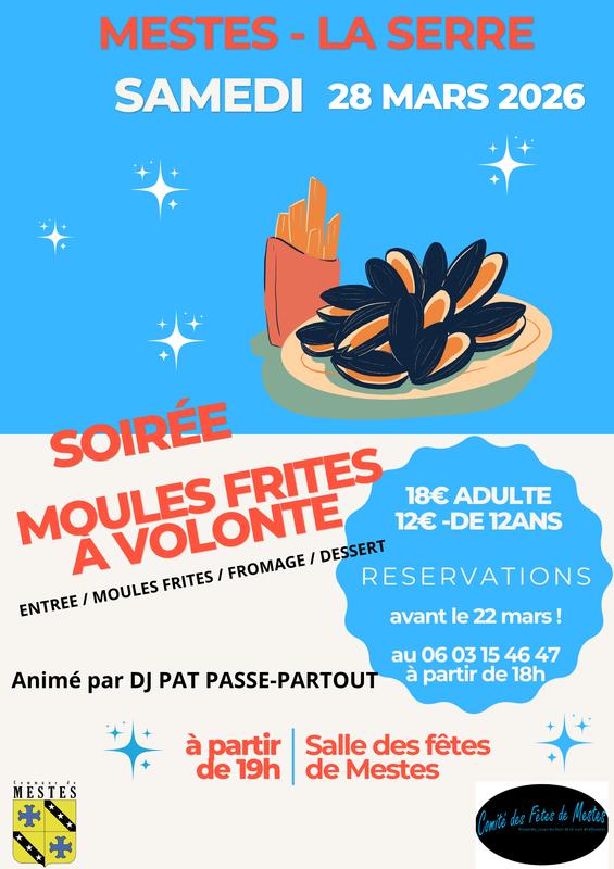 Soirée moules frites