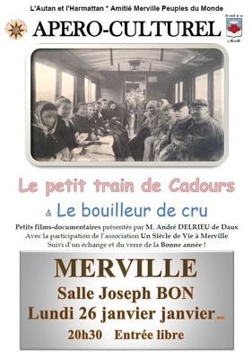 Apéro-Culturel : le Bouilleur de Cru &amp; le Petit Train de Cadours