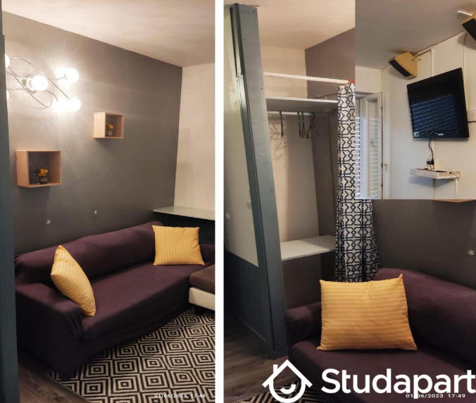 Chambre - 11 m² - 1 pièce