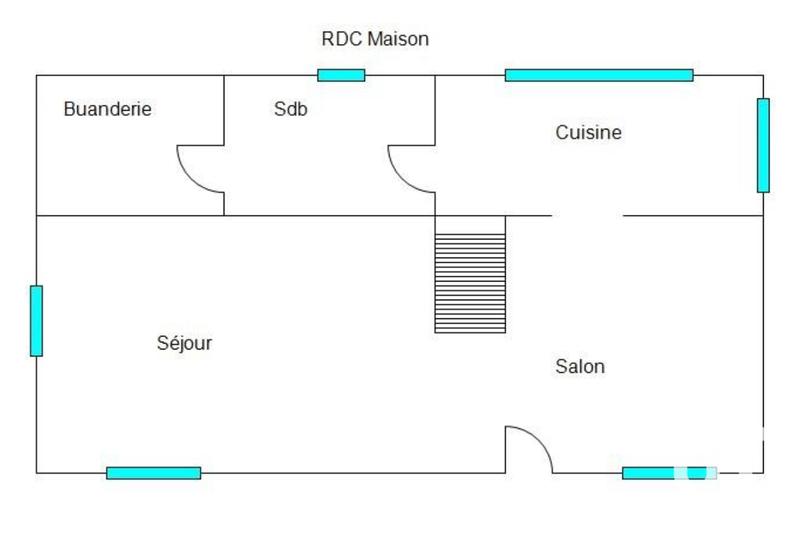 Maison - 110 m² - 4 pièces