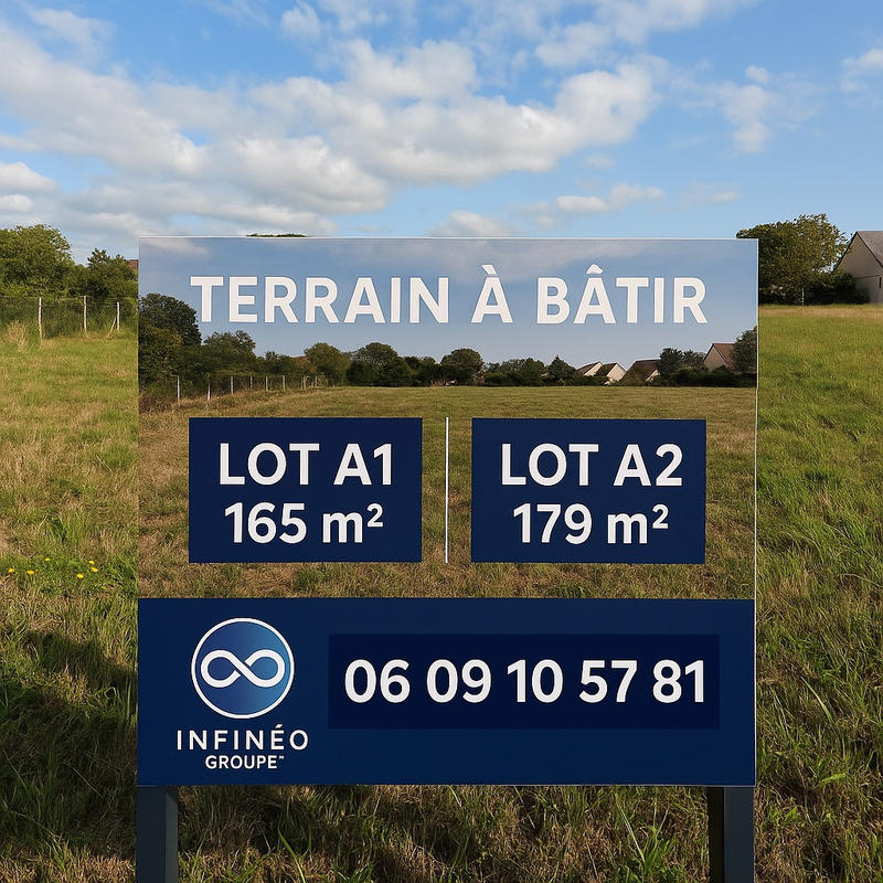 Terrain - 179 m²