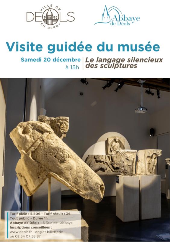 Visite guidée du musée de l'Abbaye &quot;le langage silencieux des sculptures&quot;