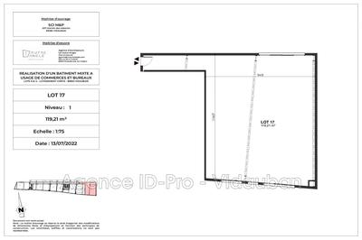Local commercial - 119 m²