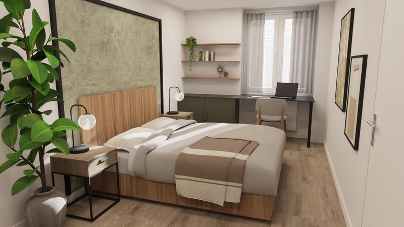 Appartement - 35 m² - 2 pièces