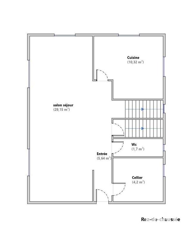 Maison - 140 m² - 6 pièces