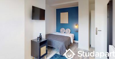 Chambre - 12 m² - 1 pièce