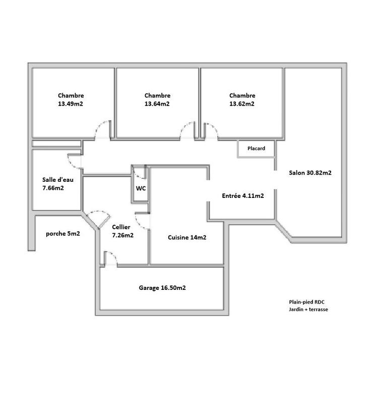 Maison - 114 m² - 4 pièces