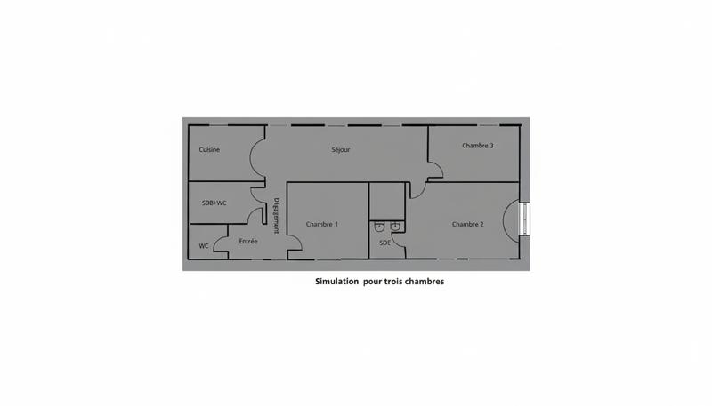 Appartement - 105 m² - 4 pièces