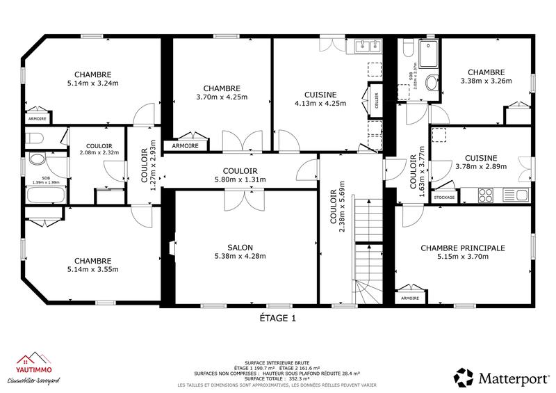 Immeuble - 431 m² - 10 pièces