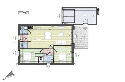 Maison - 71 m² - 3 pièces