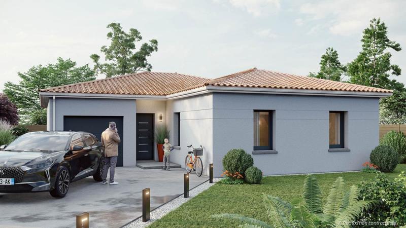 Maison - 100 m² - 6 pièces