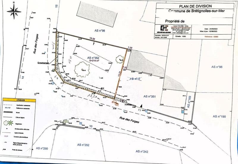 Terrain constructible - 214 m²