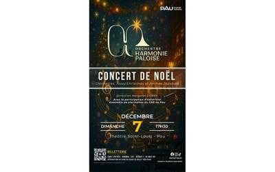Concert de Noël de l'Harmonie Paloise