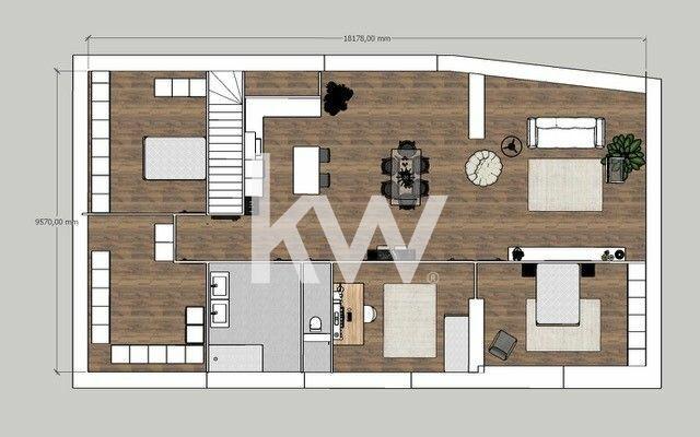 Appartement - 102 m² - 3 pièces