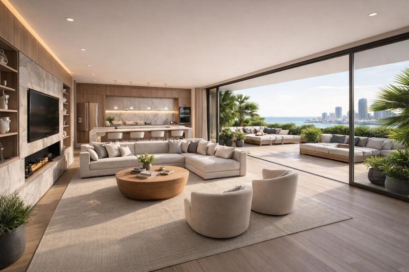 Appartement - 90 m² - 4 pièces