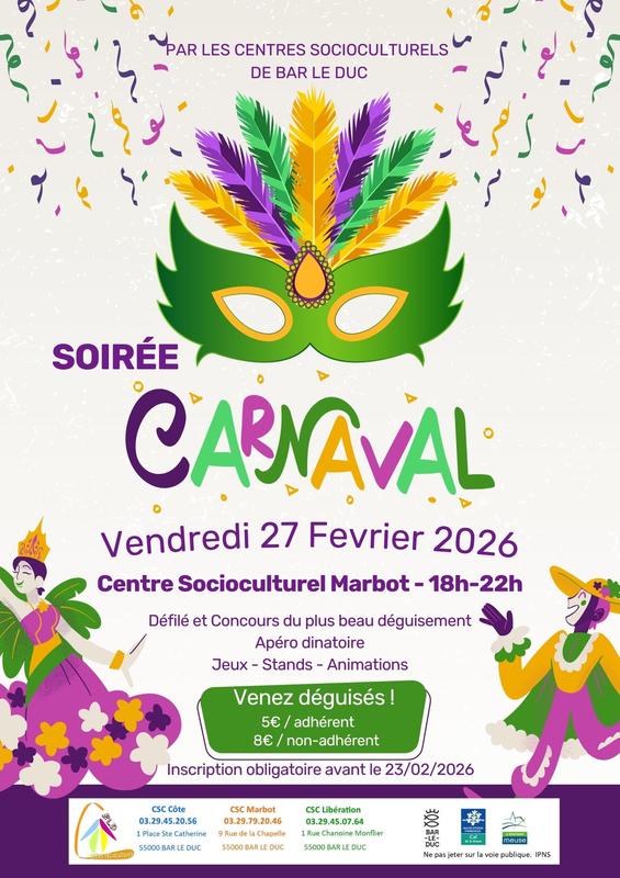 Soirée Carnaval