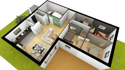 Maison - 95 m² - 5 pièces