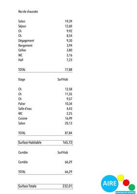 Maison traditionnelle - 160 m² - 9 pièces