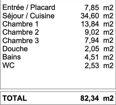 Maison contemporaine - 82 m² - 4 pièces
