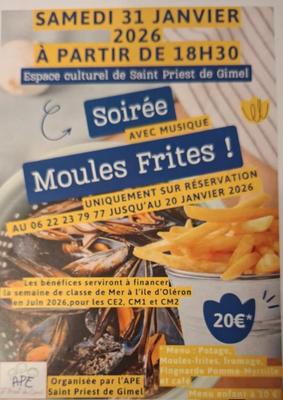 Soirée Moules Frites