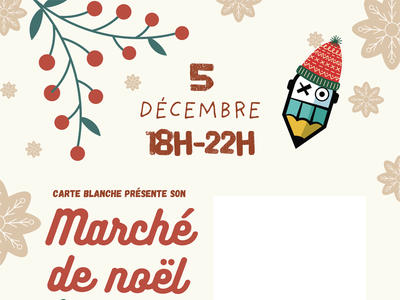Marché de Noël de Carte Blanche