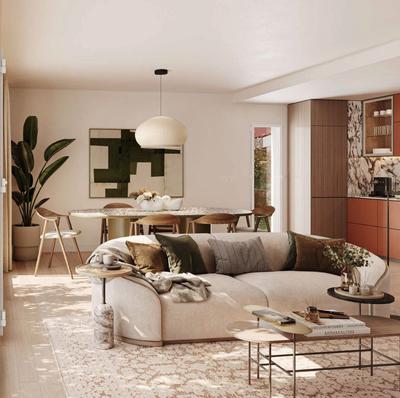 Appartement - 47 m² - 2 pièces