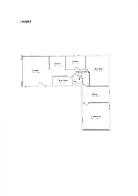 Châlet - 57 m² - 6 pièces