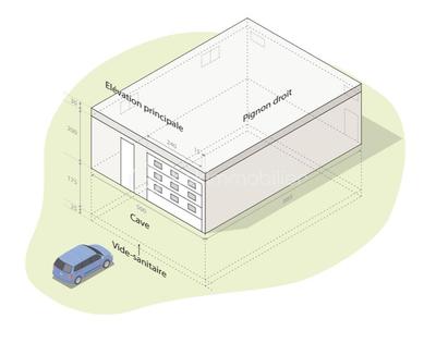Maison - 110 m² - 4 pièces