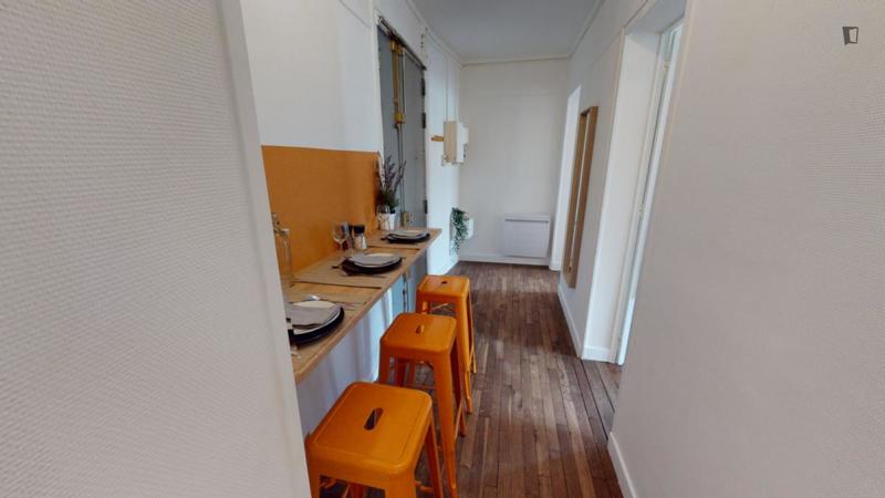 Chambre - 17 m² - 3 pièces