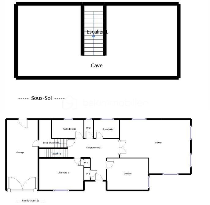 Maison - 122 m² - 5 pièces