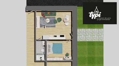 Appartement - 33 m² - 2 pièces