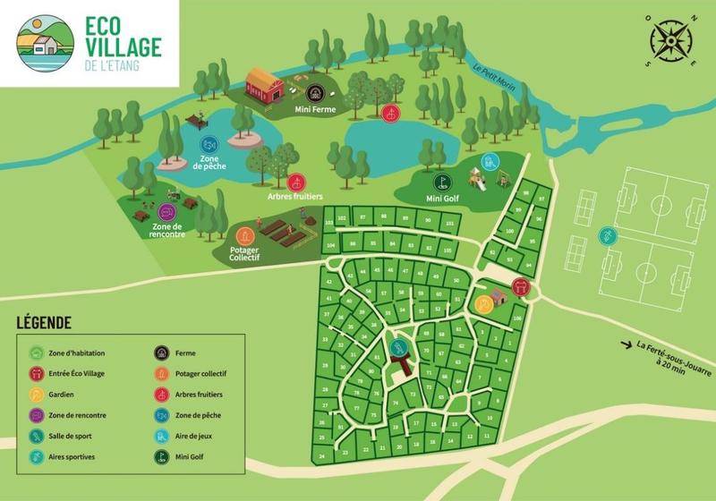 Terrain de loisirs - 200 m²