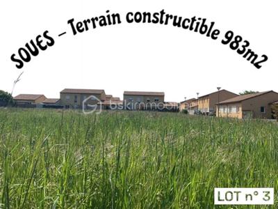 Terrain - 983 m²