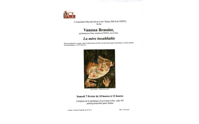 Conférence "La mère inoubliable"