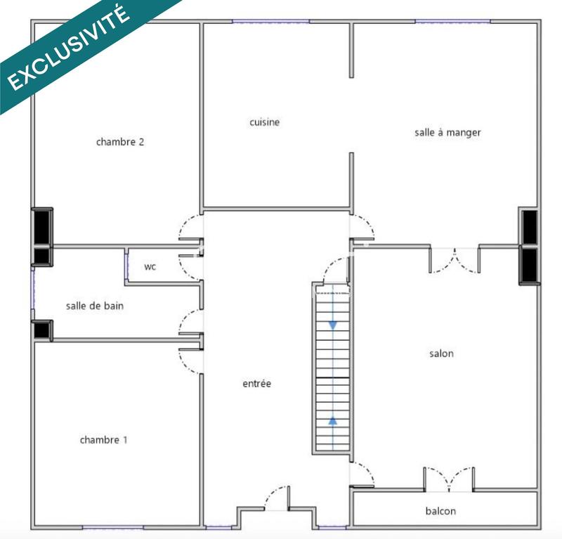 Maison - 128 m² - 6 pièces