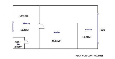 Fonds de commerce - 60 m²