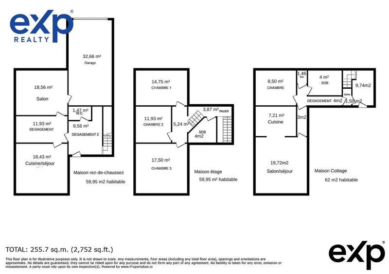 Maison traditionnelle - 215 m² - 6 pièces