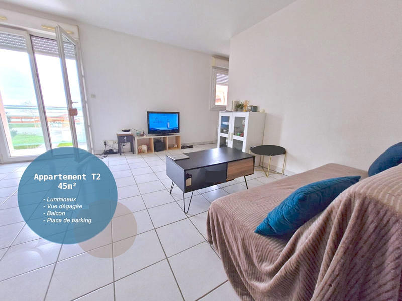 Appartement - 45 m² - 2 pièces