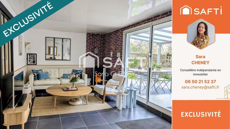 Maison - 125 m² - 5 pièces