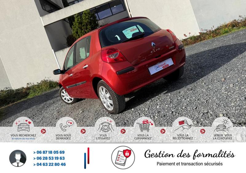 Renault Clio III 1.6 16v 88cv* 145000km*Ct Révision Kit Distribution*Véhicule Sous Garantie*100 Points de Contrôles*CarteGrise Moitié prix (Véhicule plus 10 ans)*Pneus 4 saisons ("M+S")*Climatisation*Fixation Isofix*Autoradio Cd/Mp3 Prise aux/Usb Bluetoot