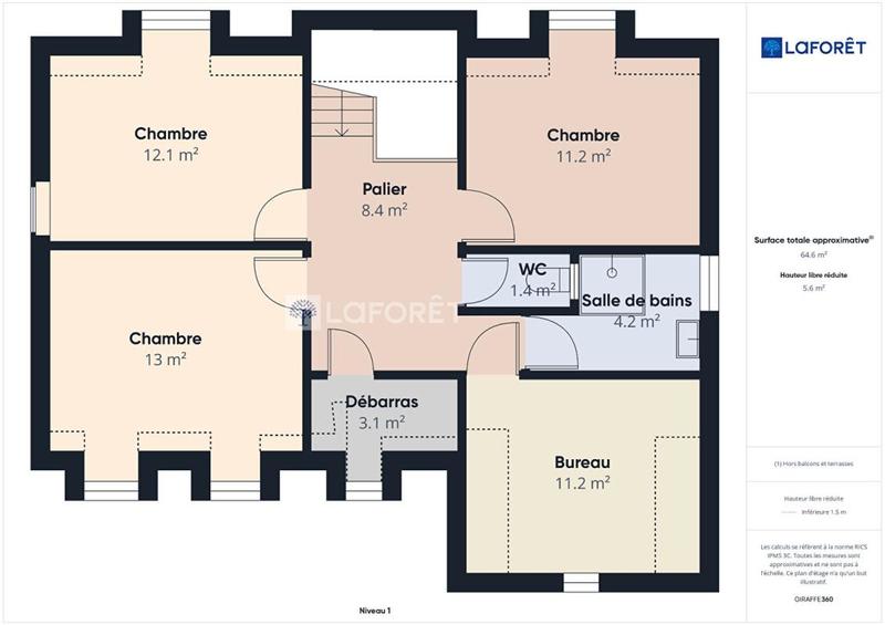 Maison - 126 m² - 6 pièces