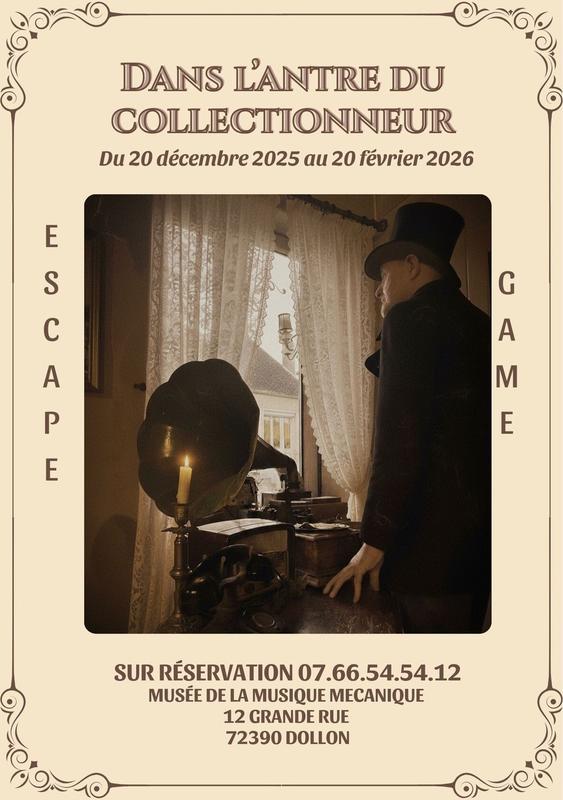 Escape Game - Dans l'antre du collectionneur