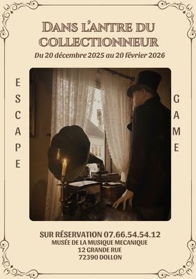 Escape Game - Dans l'antre du collectionneur