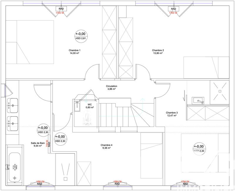 Maison - 143 m² - 6 pièces