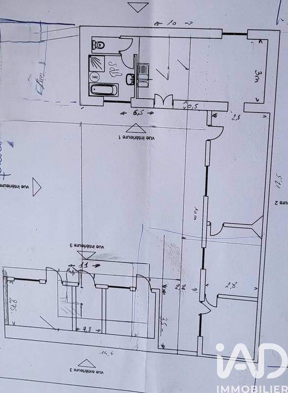 Maison - 55 m² - 3 pièces