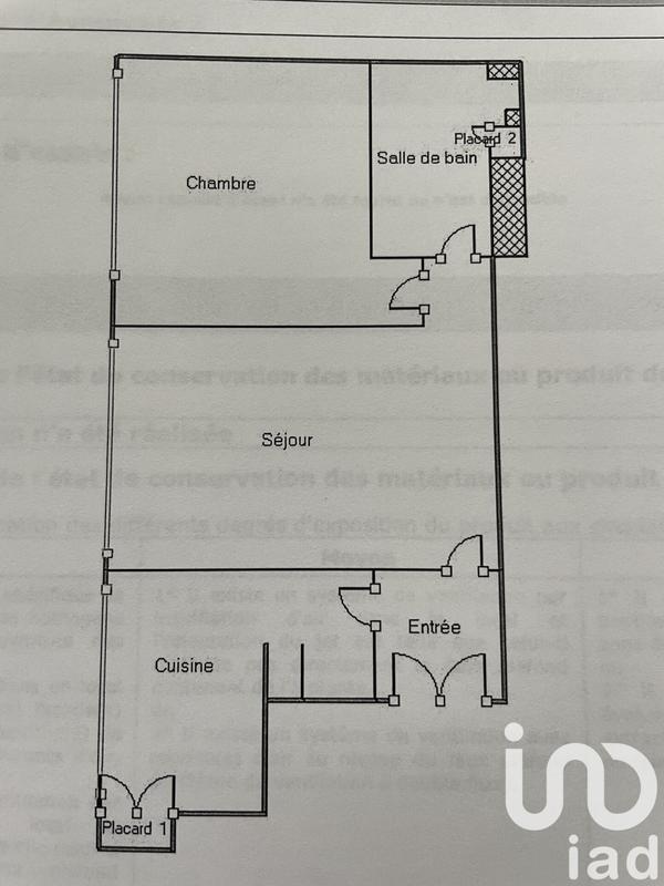 Appartement - 57 m² - 3 pièces
