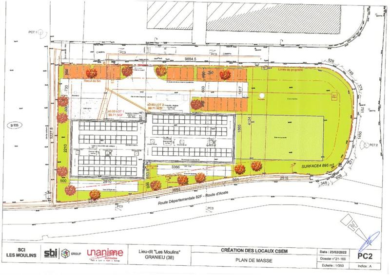 Entrepôt - 1 210 m²
